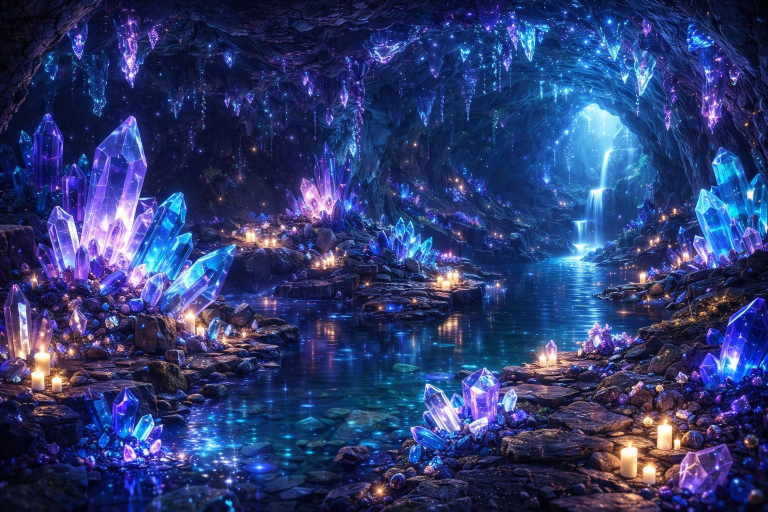 Crystal Cave Inside