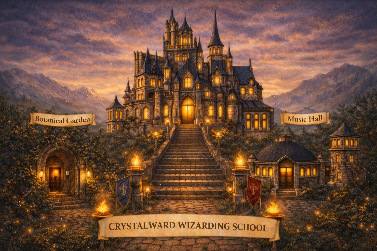Crystalward Wizarding School