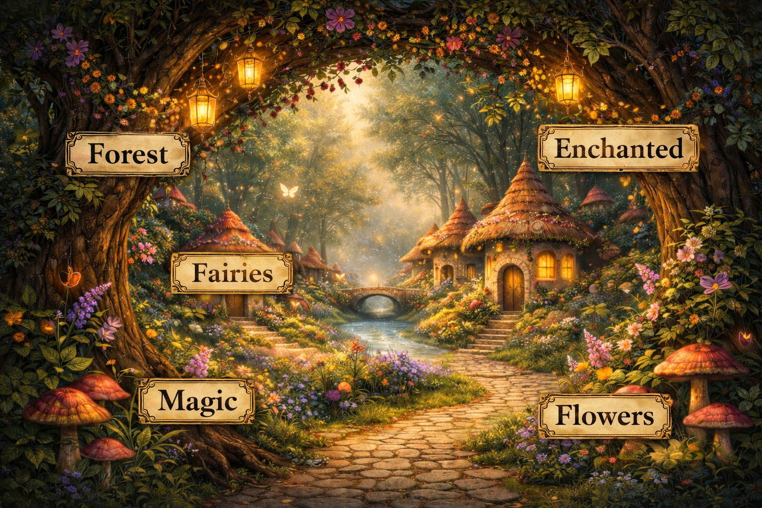 Fairy Village Top