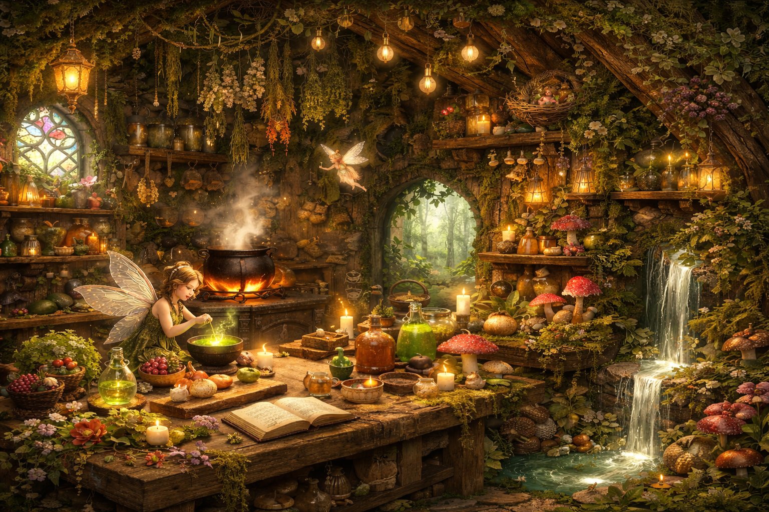 Fairy Small Kitchen