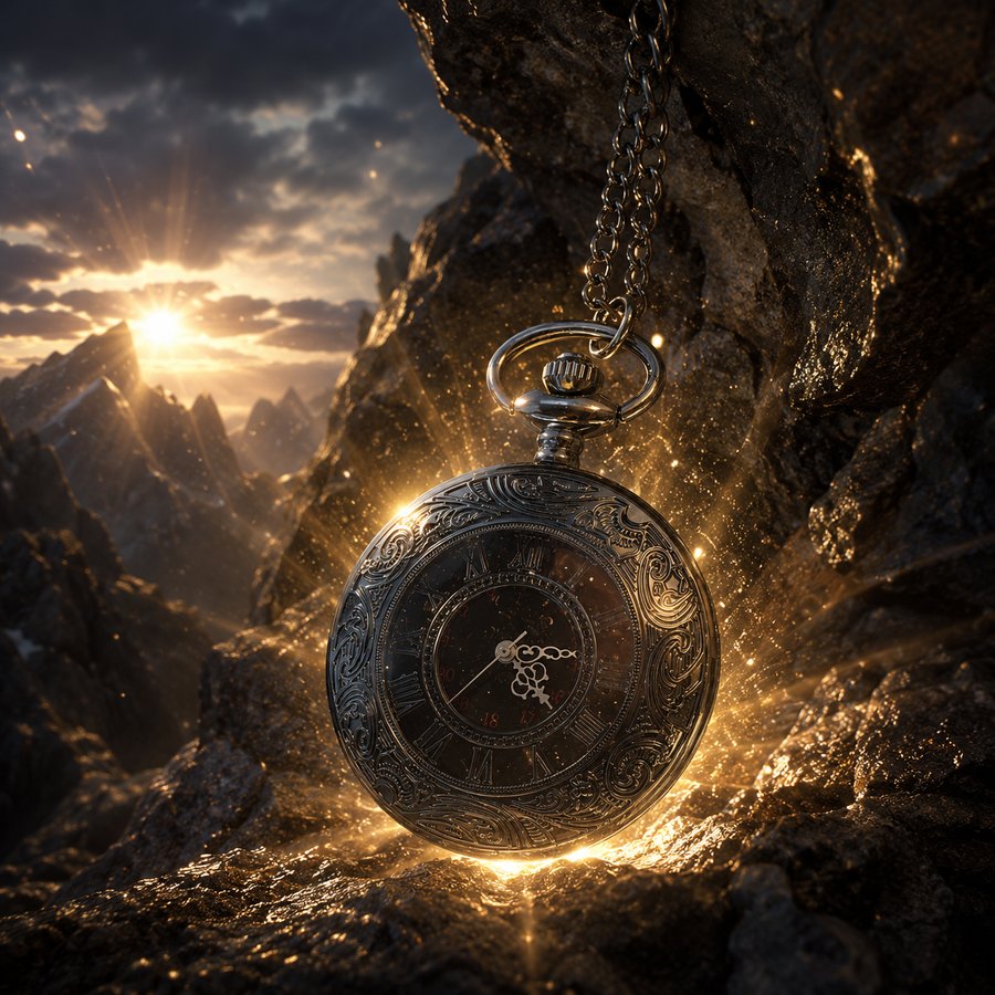 Golden Pocket Watch